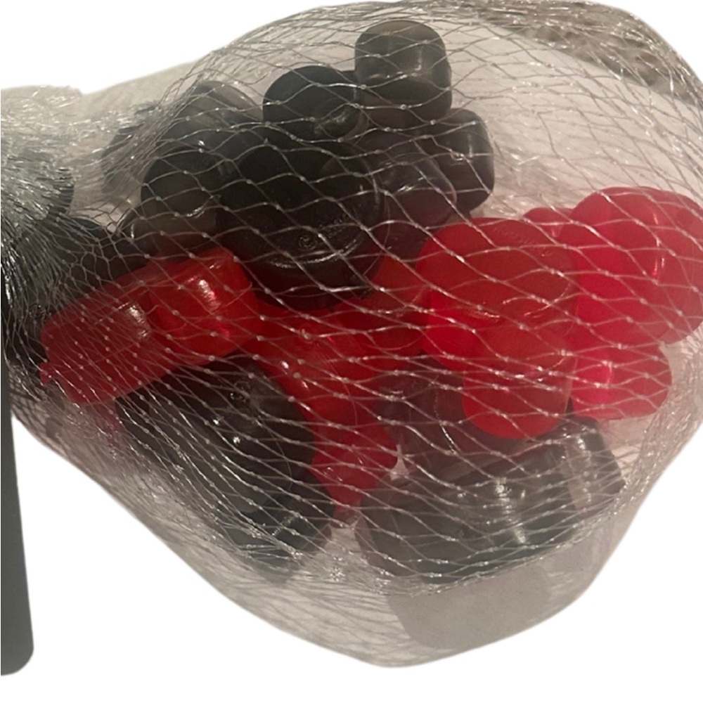 Disney Mickey Mouse Reusable Ice Cubes | 12pk | Black/Red | Mouse Ears - Picture 2 of 3